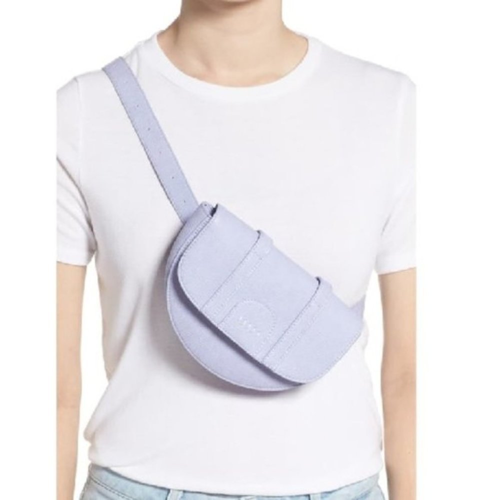 BP. Faux Leather Moon Belt Bag - Picture 2 of 8
